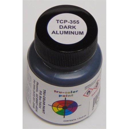 TRU-COLOR PAINT Acrylic Paint; Dark Aluminum TCP355